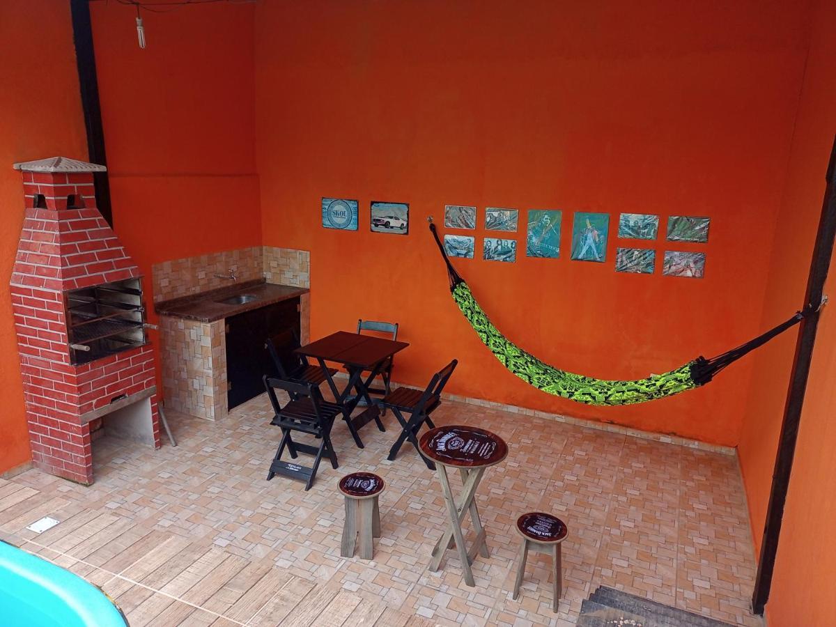 Casa Com Piscina Em Mongagua Villa Exteriör bild